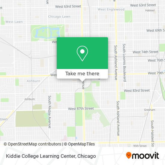 Kiddie College Learning Center map