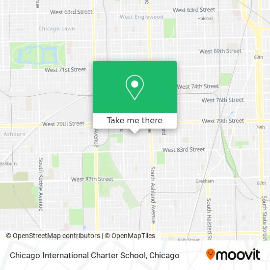 Chicago International Charter School map