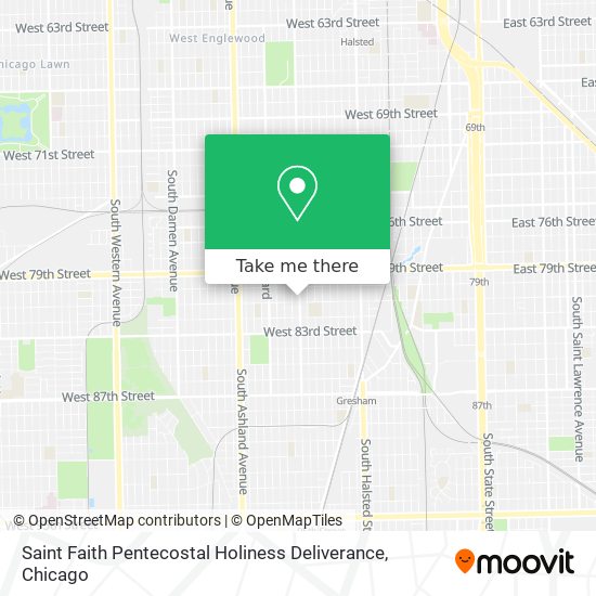 Saint Faith Pentecostal Holiness Deliverance map