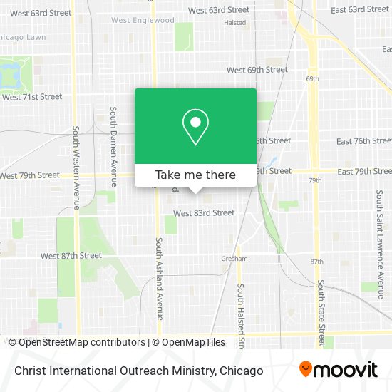 Christ International Outreach Ministry map