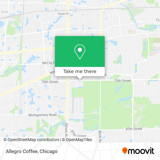 Allegro Coffee map