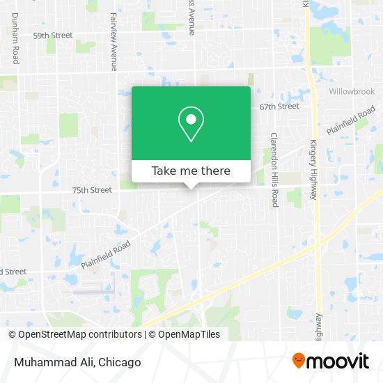 Muhammad Ali map