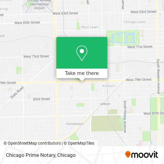 Chicago Prime Notary map