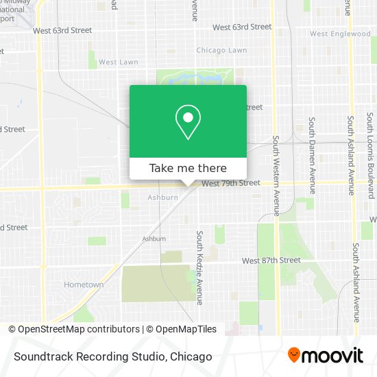Mapa de Soundtrack Recording Studio