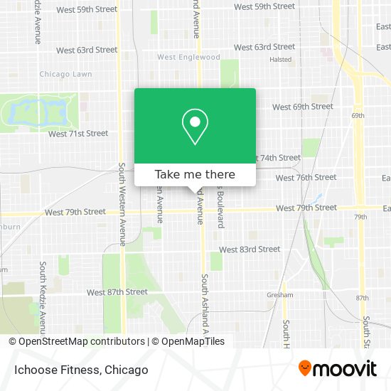 Ichoose Fitness map