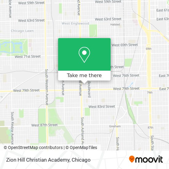 Zion Hill Christian Academy map