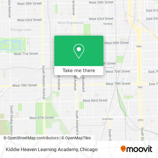 Mapa de Kiddie Heaven Learning Academy