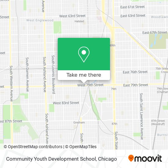 Community Youth Development School map