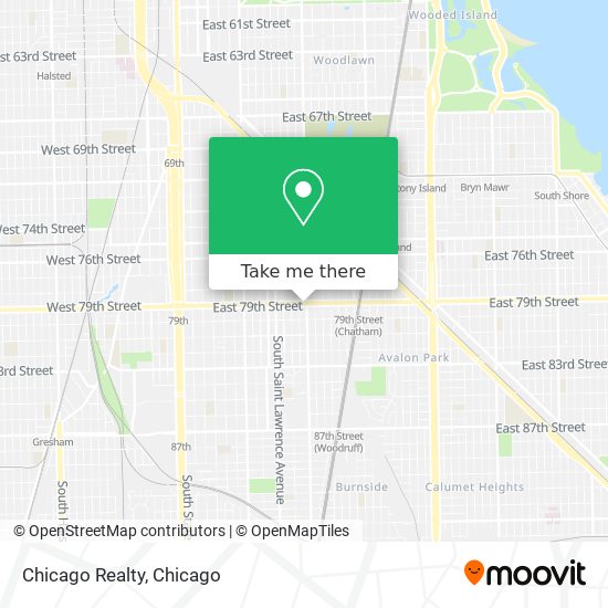 Chicago Realty map