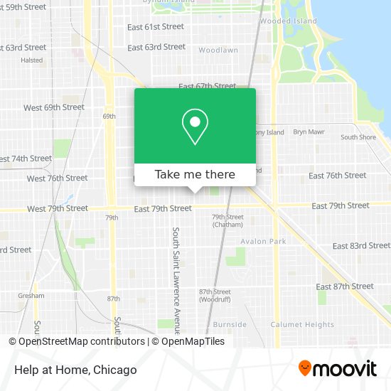 Help at Home map