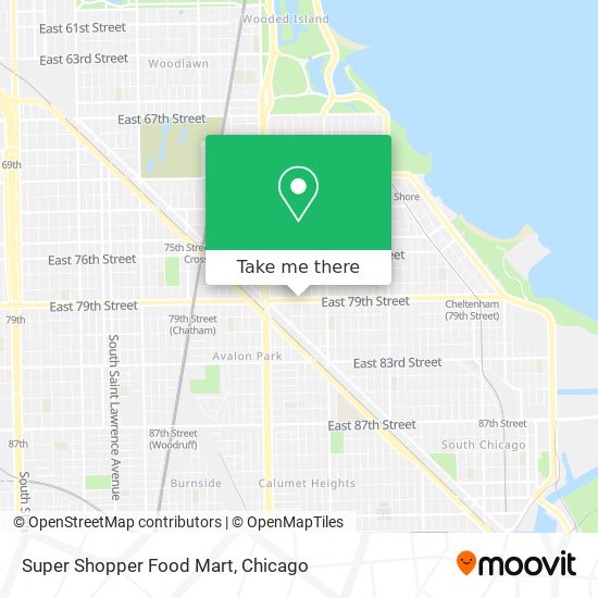 Super Shopper Food Mart map