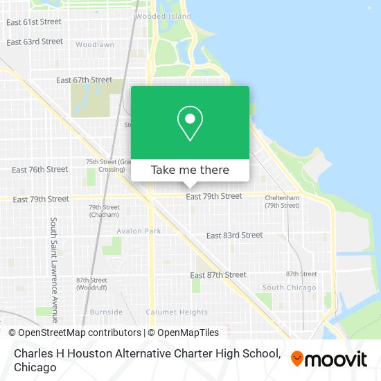 Charles H Houston Alternative Charter High School map