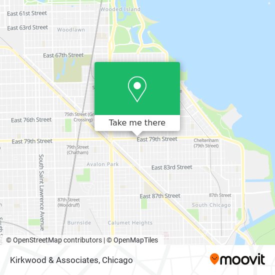 Kirkwood & Associates map