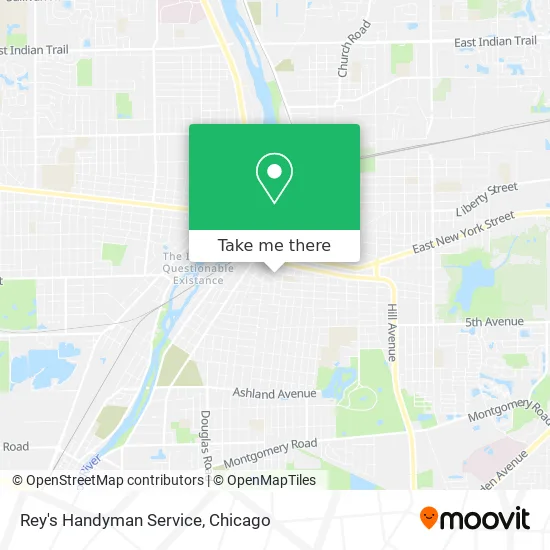 Rey's Handyman Service map