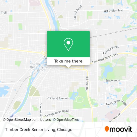 Timber Creek Senior Living map