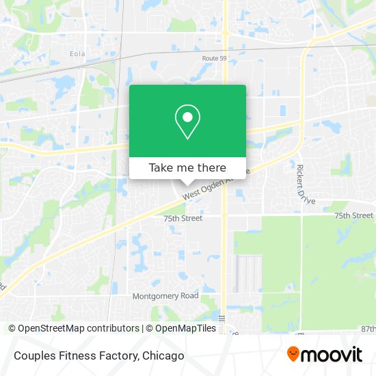 Couples Fitness Factory map
