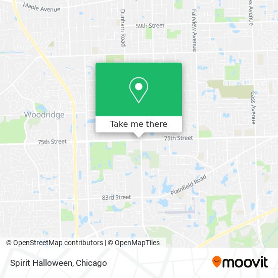 Spirit Halloween map