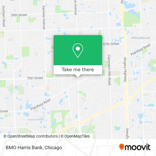 BMO Harris Bank map