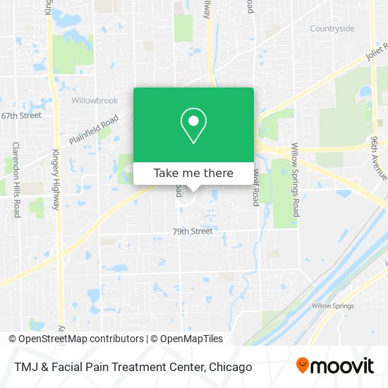 TMJ & Facial Pain Treatment Center map