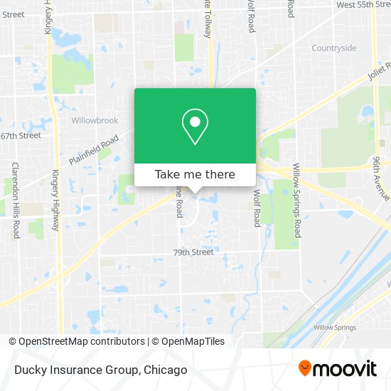 Ducky Insurance Group map