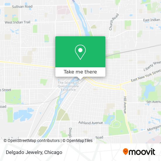 Delgado Jewelry map