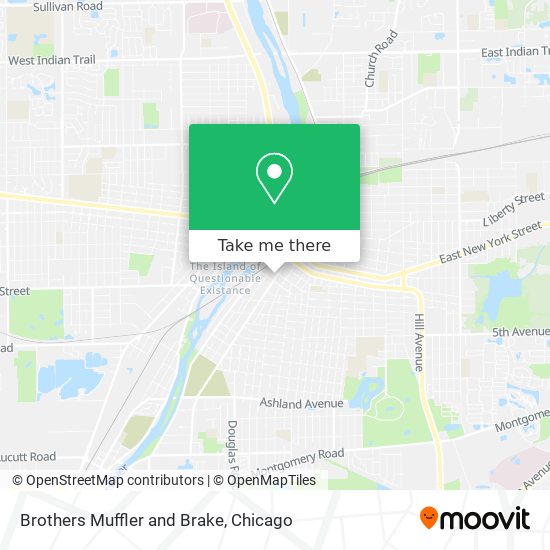 Mapa de Brothers Muffler and Brake