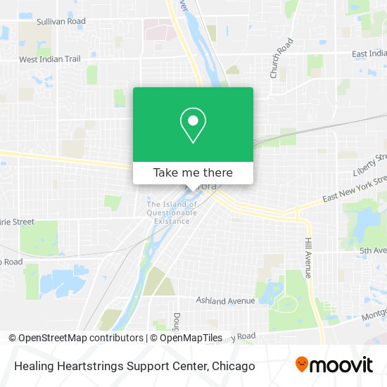 Mapa de Healing Heartstrings Support Center