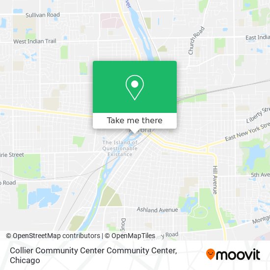Collier Community Center Community Center map