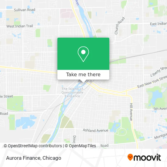 Aurora Finance map