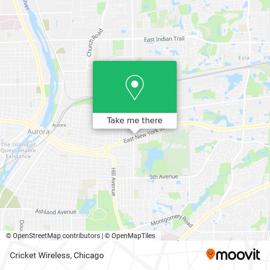 Cricket Wireless map