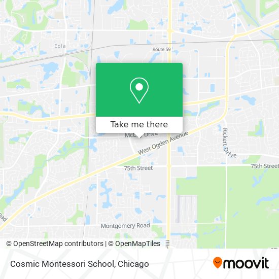 Cosmic Montessori School map