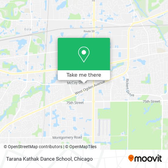 Mapa de Tarana Kathak Dance School