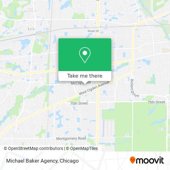 Michael Baker Agency map