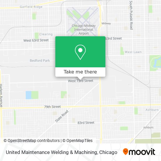 Mapa de United Maintenance Welding & Machining