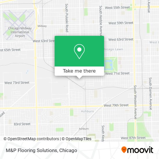 M&P Flooring Solutions map