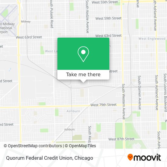 Quorum Federal Credit Union map