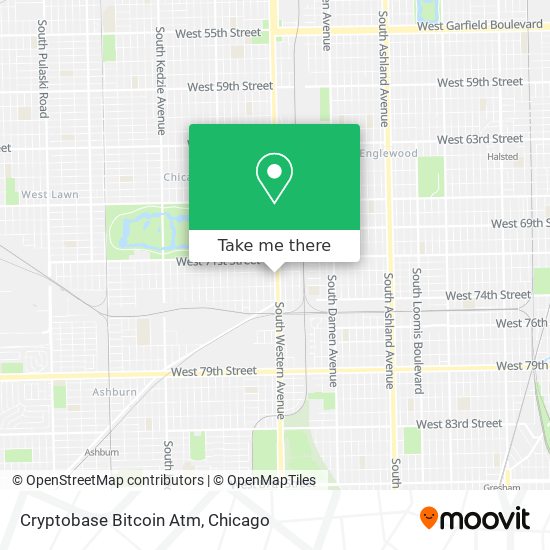Cryptobase Bitcoin Atm map