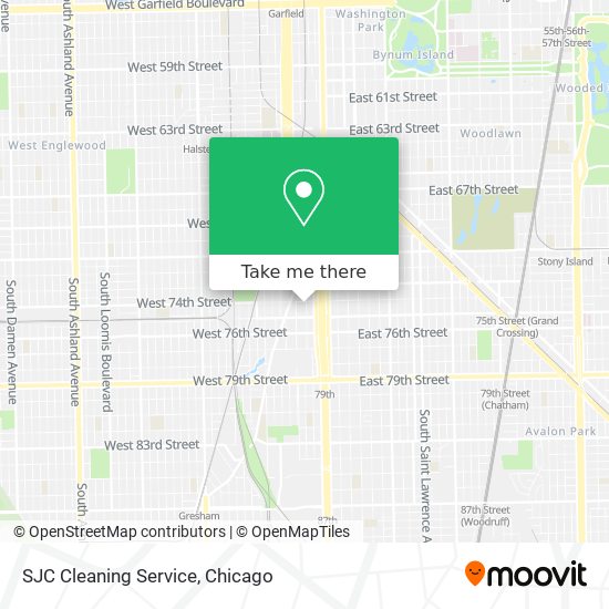 SJC Cleaning Service map