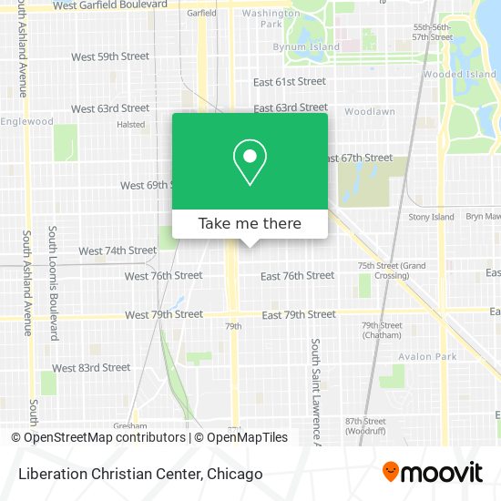 Liberation Christian Center map