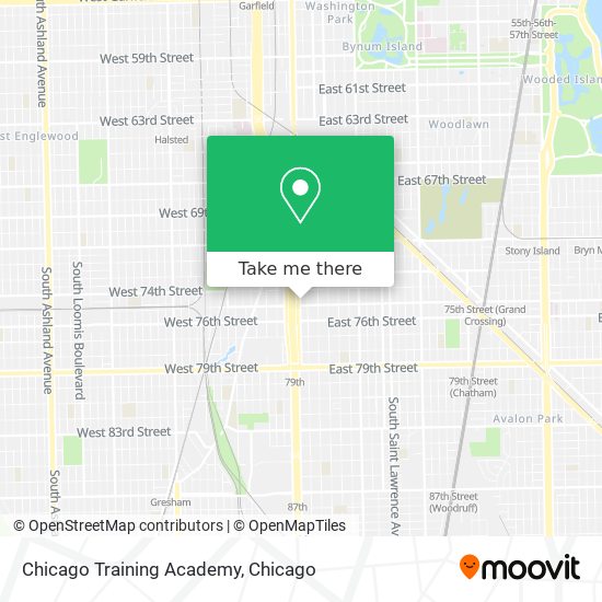 Chicago Training Academy map