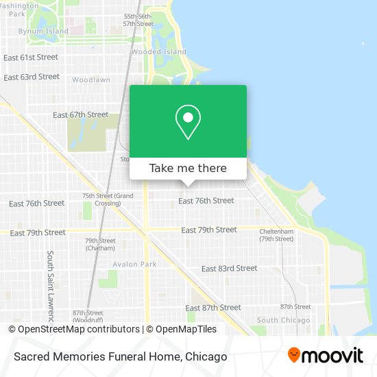 Sacred Memories Funeral Home map