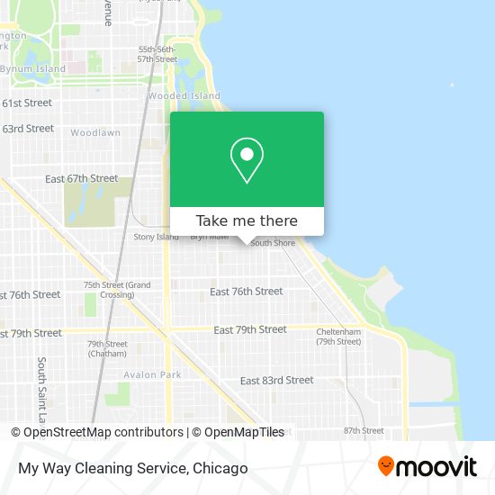 My Way Cleaning Service map