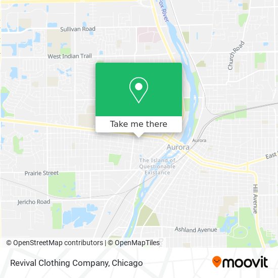 Revival Clothing Company map