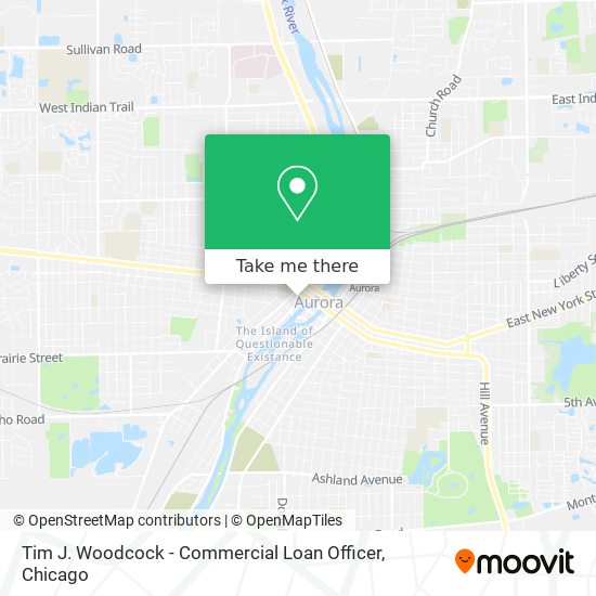 Mapa de Tim J. Woodcock - Commercial Loan Officer