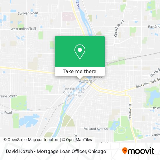 Mapa de David Kozuh - Mortgage Loan Officer