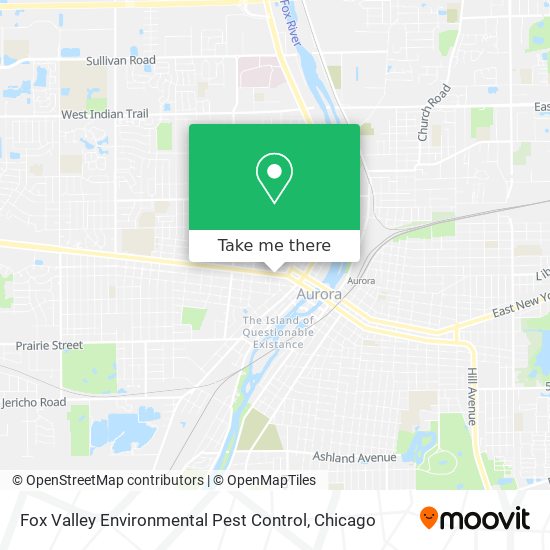 Mapa de Fox Valley Environmental Pest Control