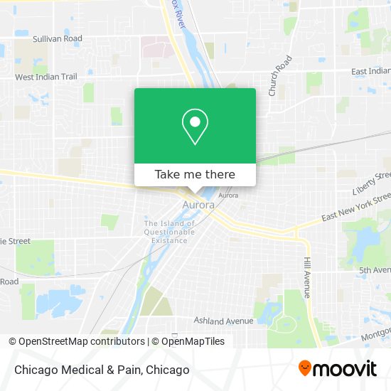 Mapa de Chicago Medical & Pain