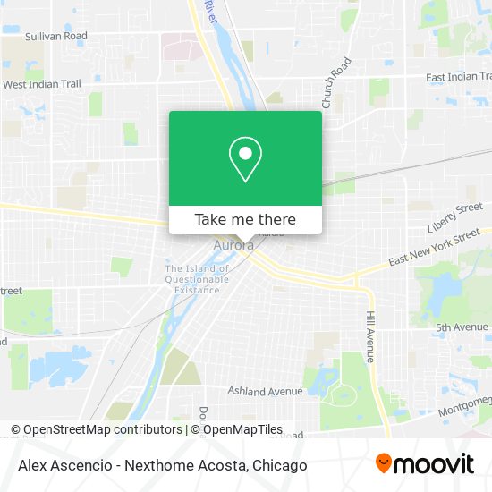 Mapa de Alex Ascencio - Nexthome Acosta