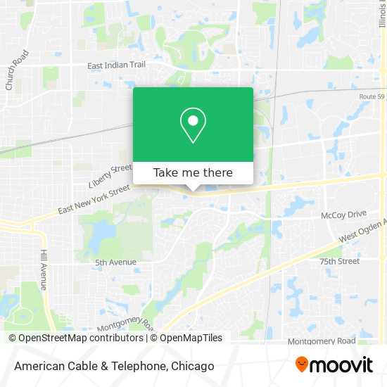 American Cable & Telephone map