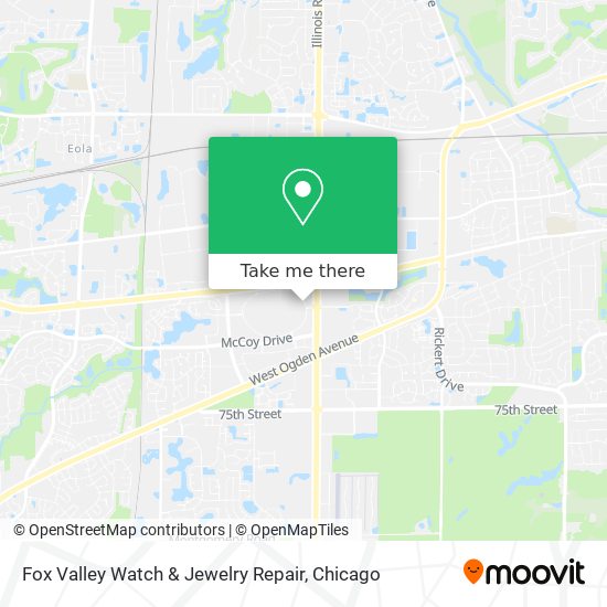 Fox Valley Watch & Jewelry Repair map